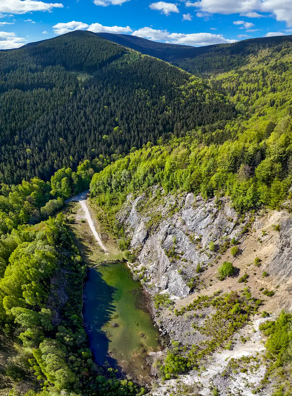Dawny kamieniołom marmuru
